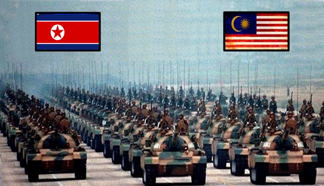Tentera dunia kekuatan 5 Negara